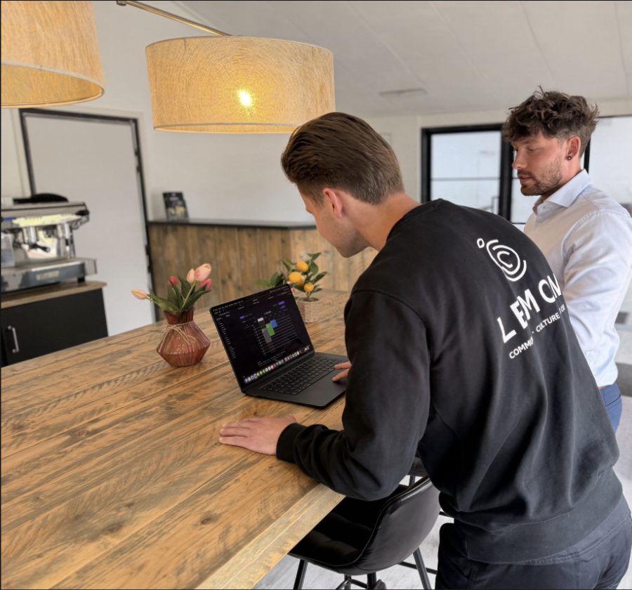 Het team van Lemon Car Care bekijkt de planning in ProCarLink